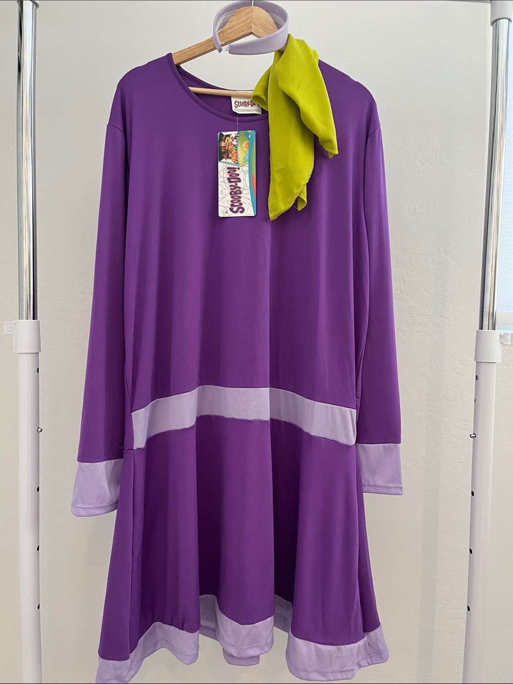 Scooby-Doo Daphne Purple Dress Costume Adult 3X